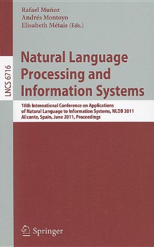 Обложка книги Natural Language Processing and Information Systems - NLDB 2011 