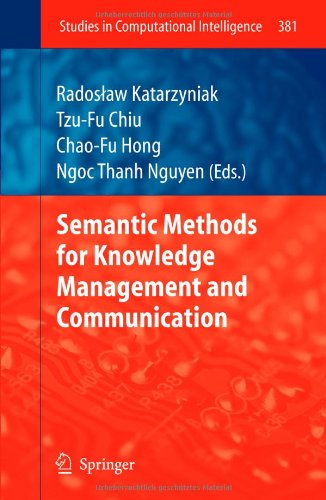 Обложка книги Semantic Methods for Knowledge Management and Communication 