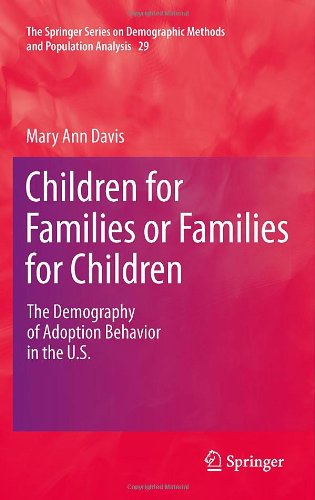 Обложка книги Children for Families or Families for Children: The Demography of Adoption Behavior in the U.S. 
