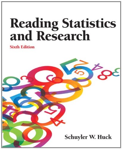 Обложка книги Reading Statistics and Research (6th Edition)    
