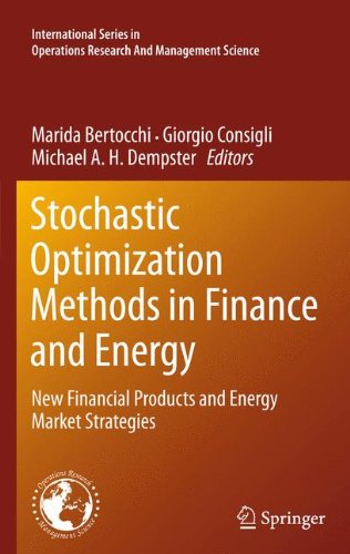 Обложка книги Stochastic Optimization Methods in Finance and Energy: New Financial Products and Energy Market Strategies 