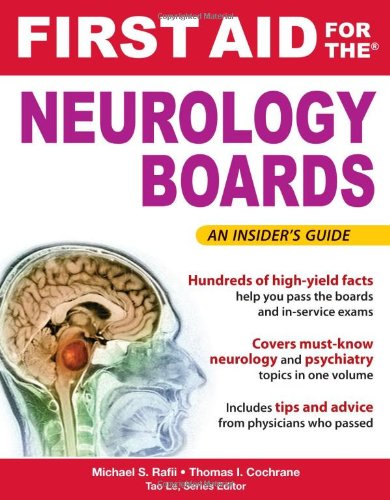 Обложка книги First Aid for the Neurology Boards 