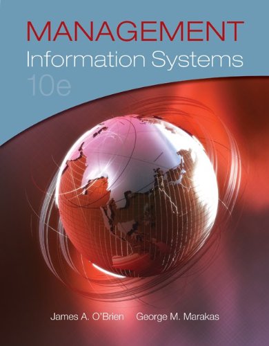 Обложка книги Management Information Systems, 10th Edition    