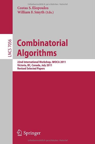 Обложка книги Combinatorial Algorithms - IWOCA 2011 