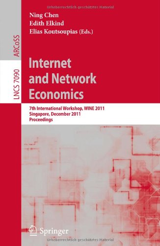 Обложка книги Internet and Network Economics - WINE 2011 