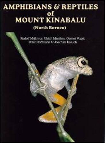 Обложка книги Amphibians &amp; Reptiles of Mount Kinabalu (North Borneo)    