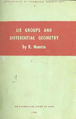 Обложка книги Lie groups and differential geometry