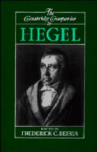 Обложка книги The Cambridge Companion to Hegel