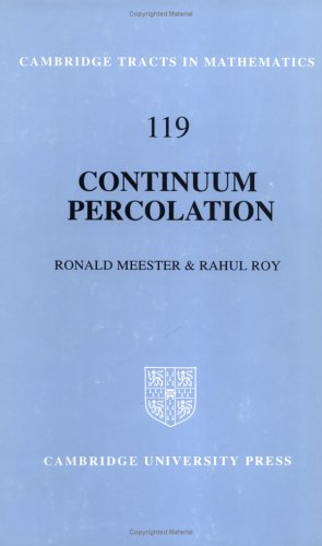 Обложка книги Continuum percolation