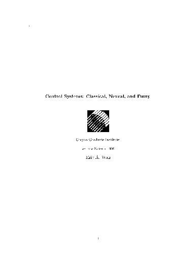 Обложка книги Control systems.Classical,neural,and fuzzy